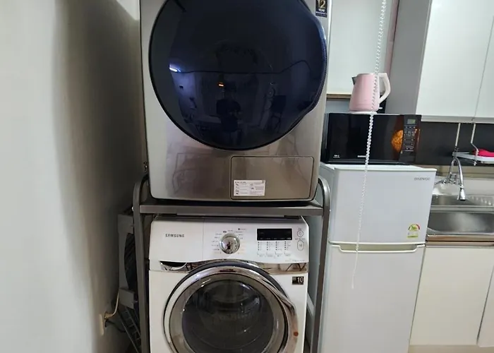 Open 홍대강남20분 3room5bed 최대 8인 장기숙박할인 가족환영 Daire *